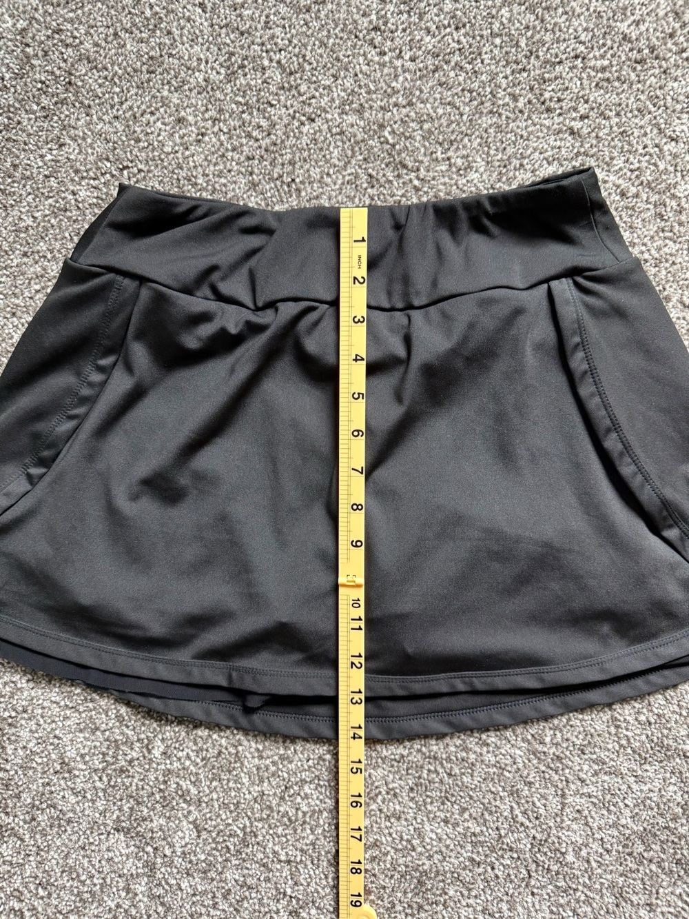 Black Nicole Miller Sport Skort - Picture 5 of 7